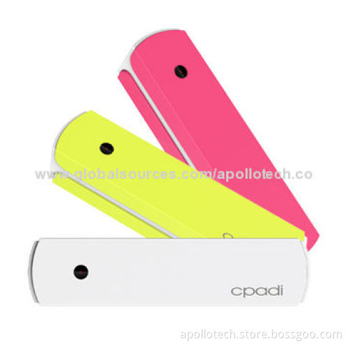 Portable Chargers with 3,000mAh Capacity, Samsung/LG Battery, 3-4 Hours Charging Time, 99*24*205mm